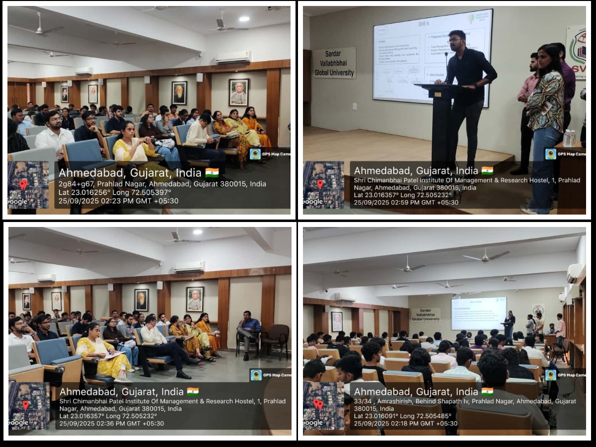 SIH 2025 Internal Hackathon at SVGU