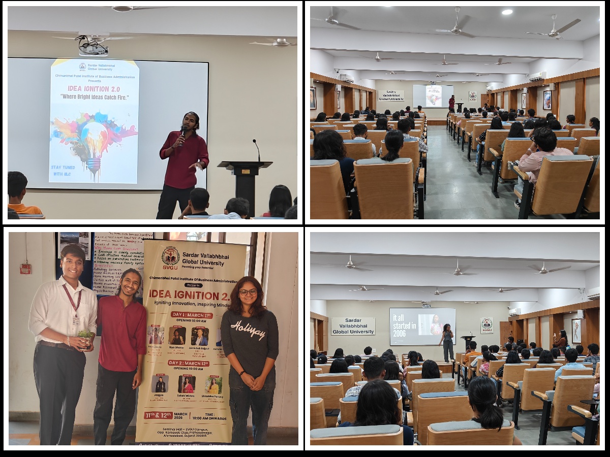 IDEA IGNITION 2.0 - interactive sessions with emerging entrepreneurs for BBA Students