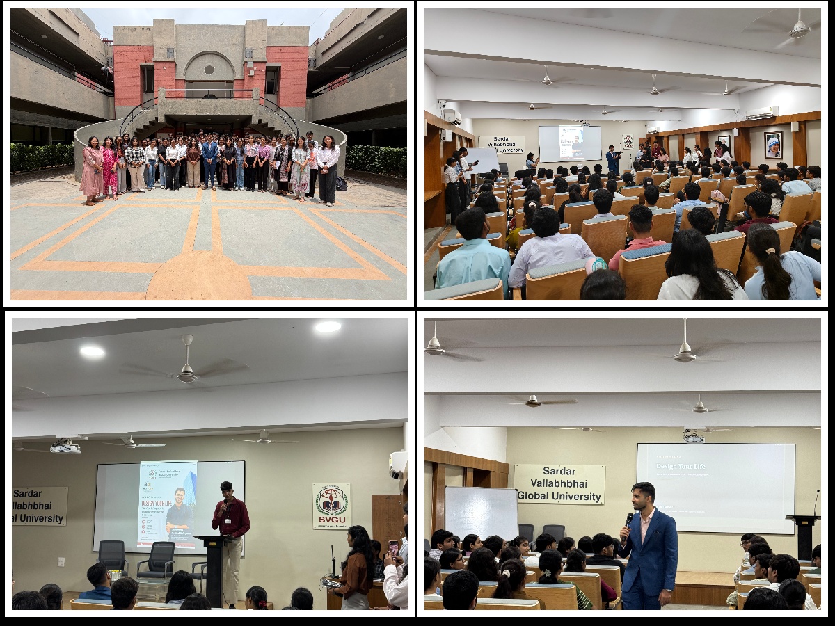 Expert session on "Design Your Life: Empowering Gen Z for the Future" for BBA Student