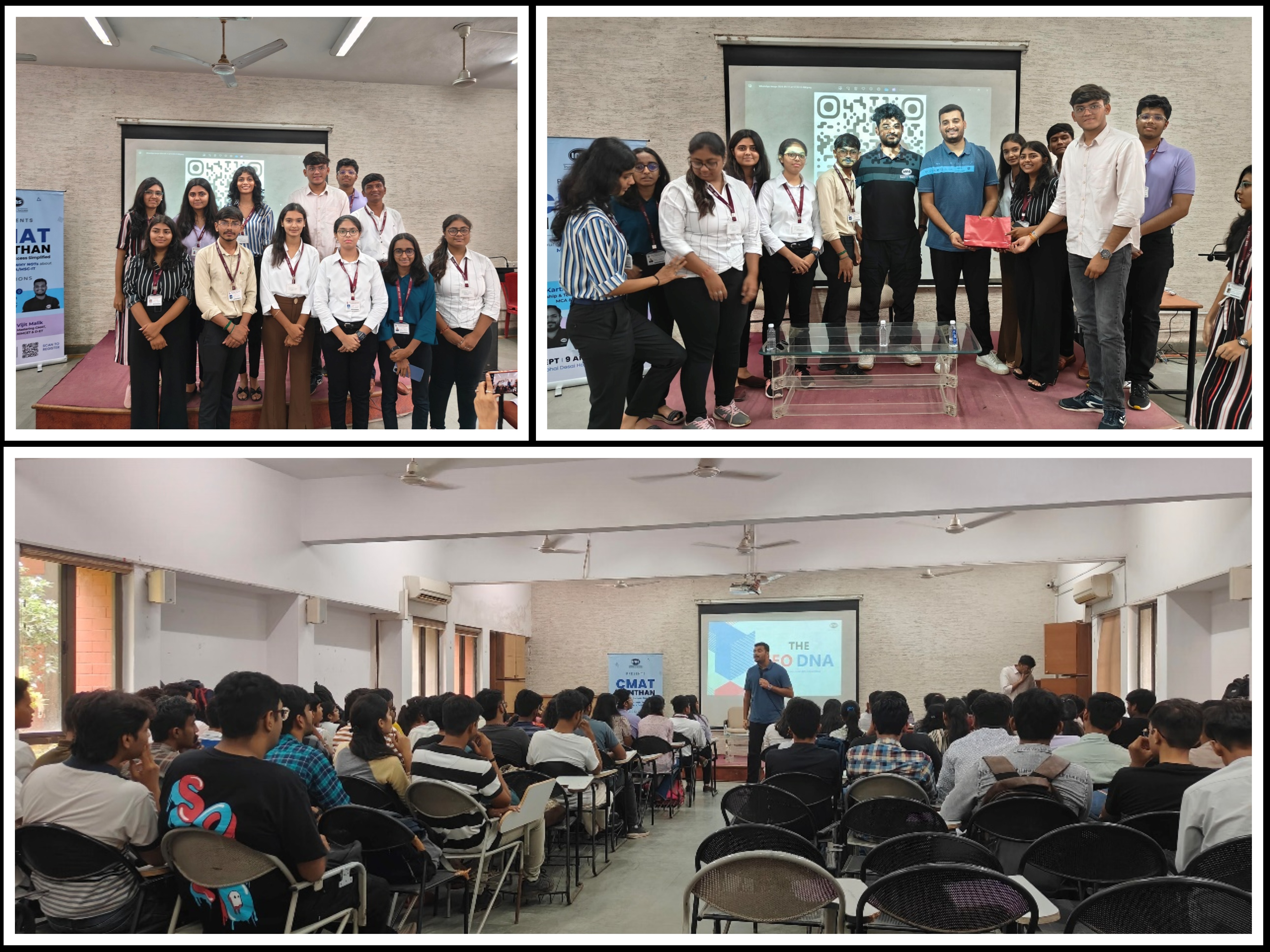 Guest session on "Think Like a CEO" - BBA and BBA-HHM Programme