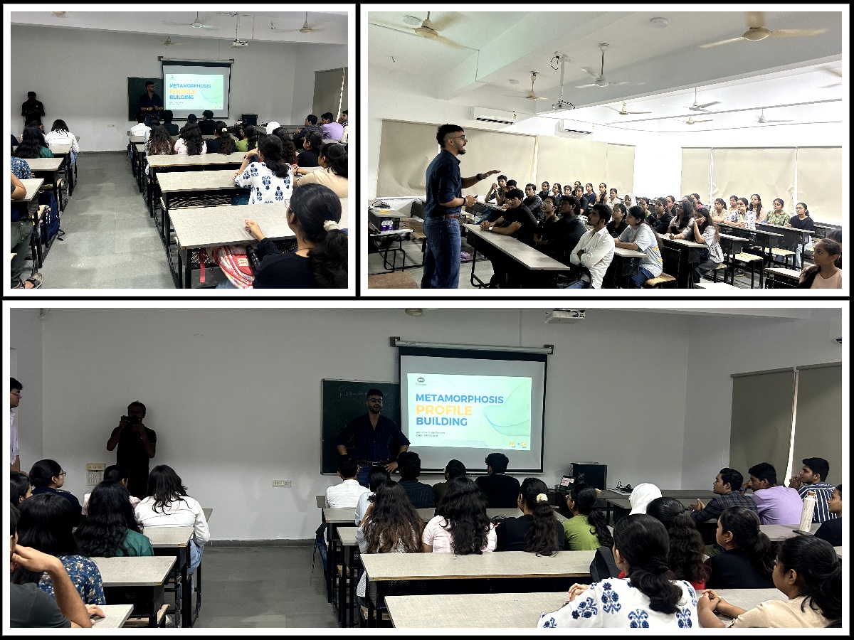 Expert Session on "Metamorphosis: Ambition to Achievement" for BBA & BBA(HHM)