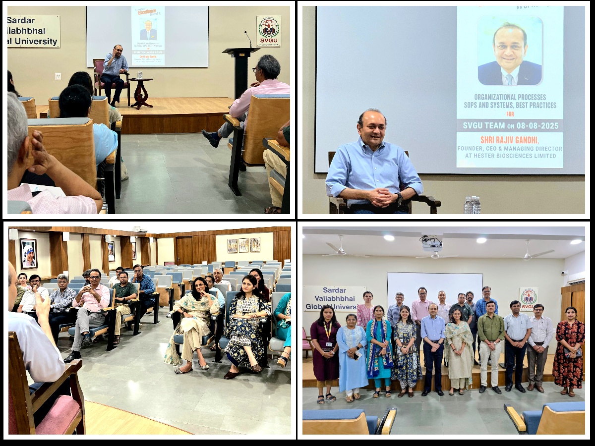 Guest Session for Faculties - Organisational Processes, Systems, SOPs, & Best Practices