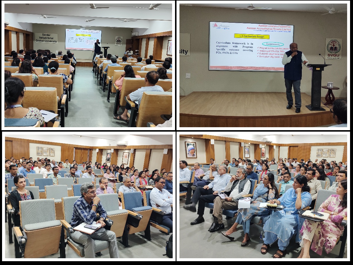 NAAC Orientataion Session for SVGU Faculties and Sfaff Members