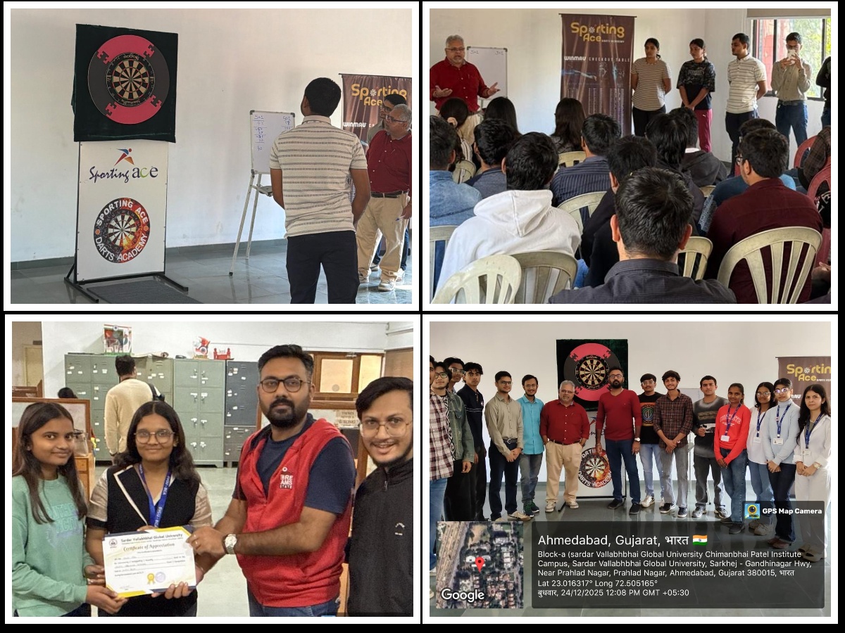 Dart Training Session for SVGU Students