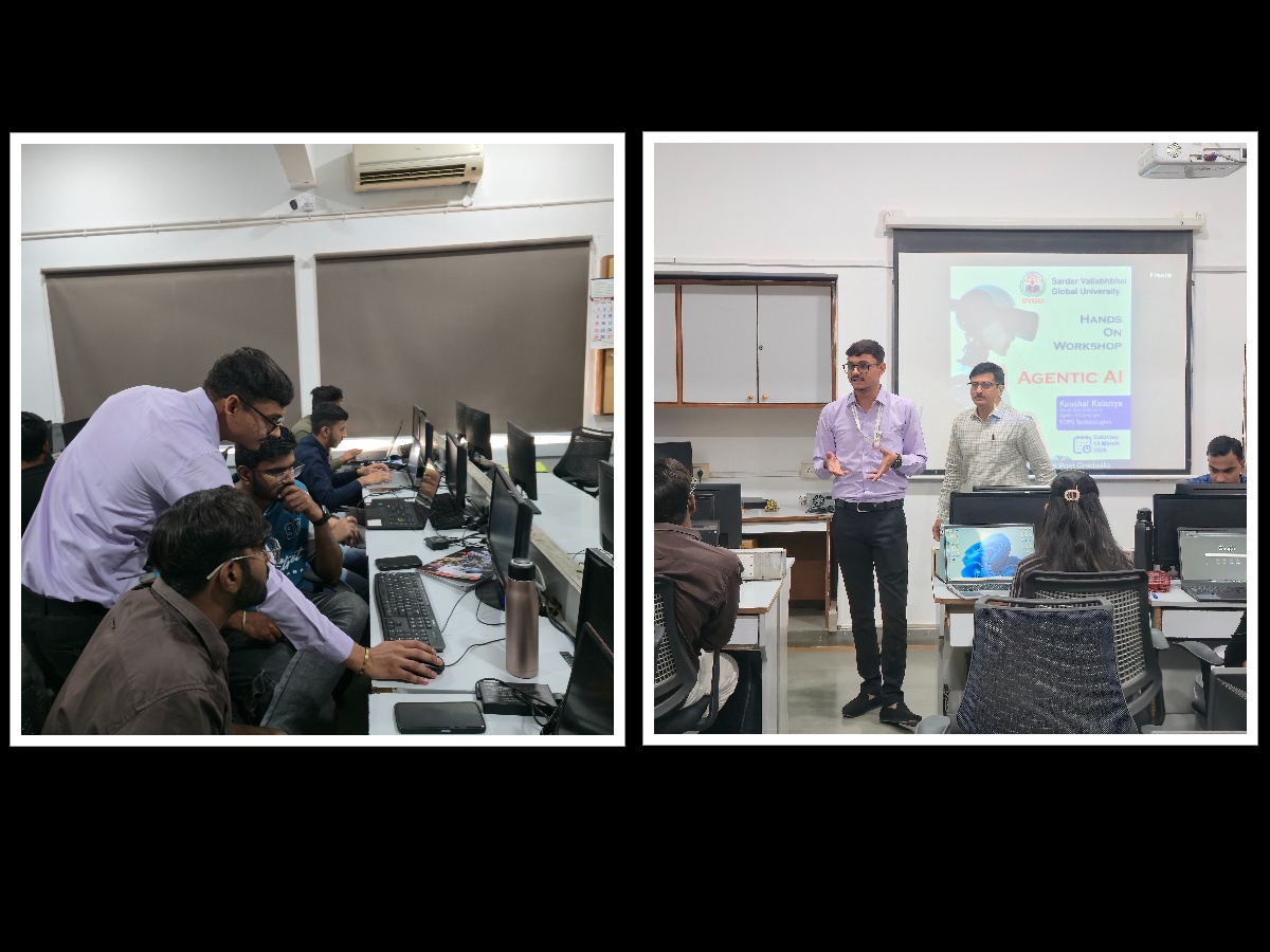 Workshop on “Agentic AI" for MCA Students