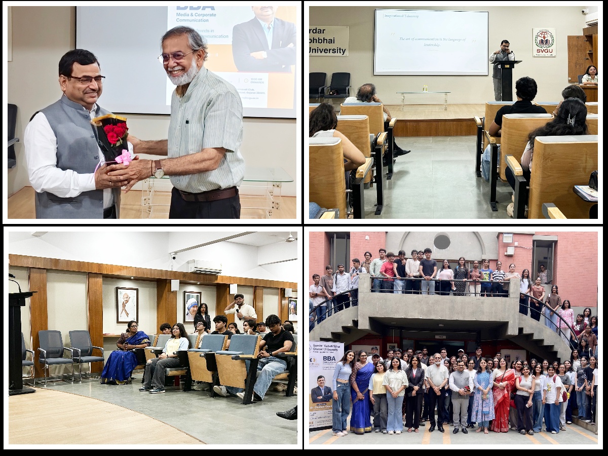 Expert session on "Emerging Trends in Corporate Communication." for BBA Students