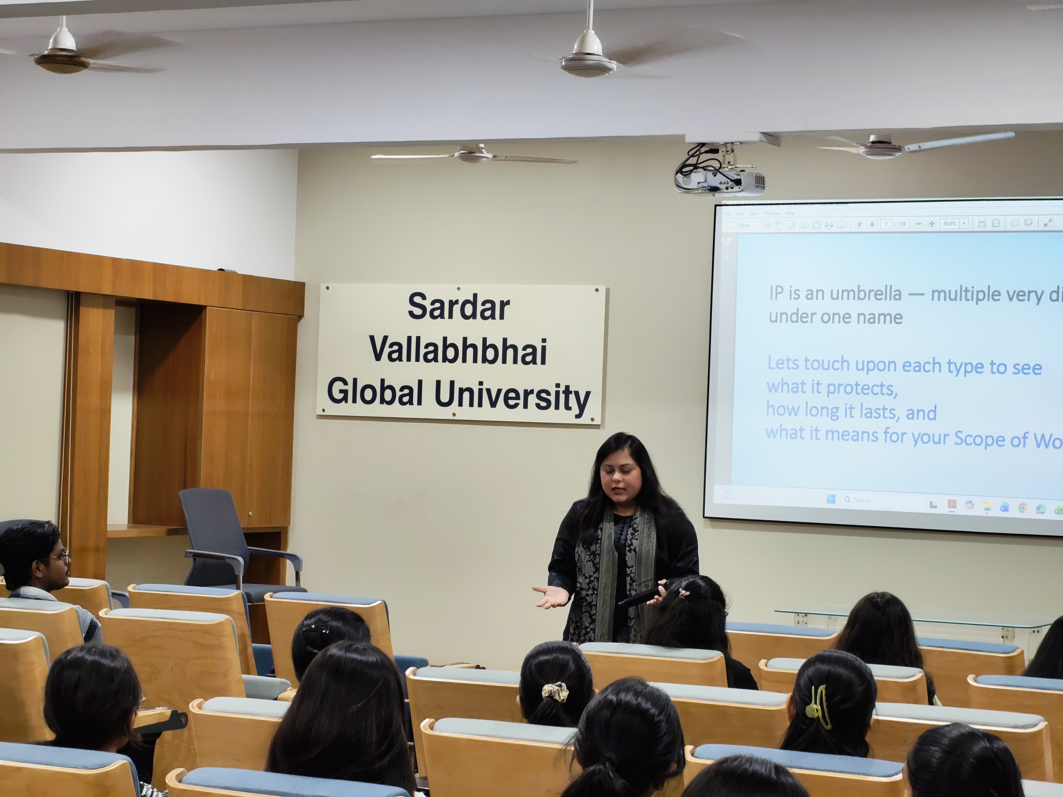 Expert Session on "Intellectual Property Rights: Patent & Filing Process" organised by Institution Innovation Council