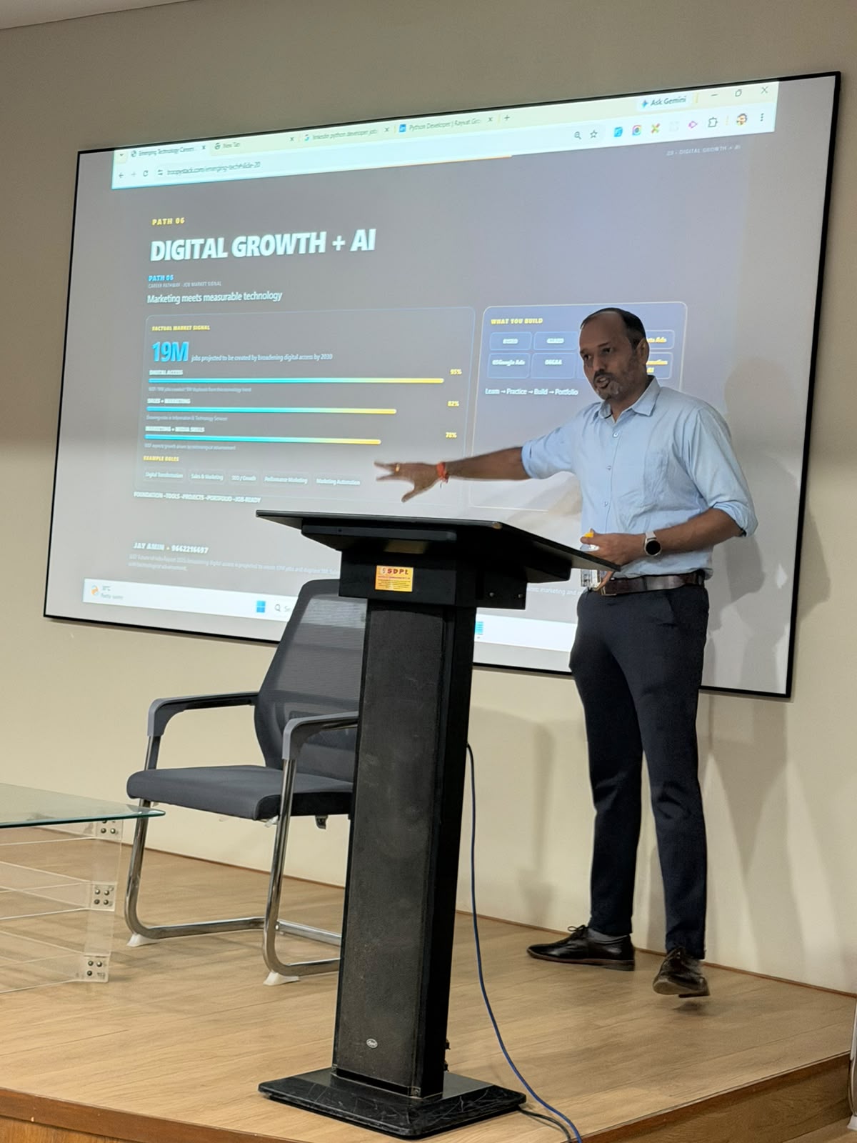 Seminar on Emerging Technologies in IT by Frameboxx IT for BCA Students — photo 2