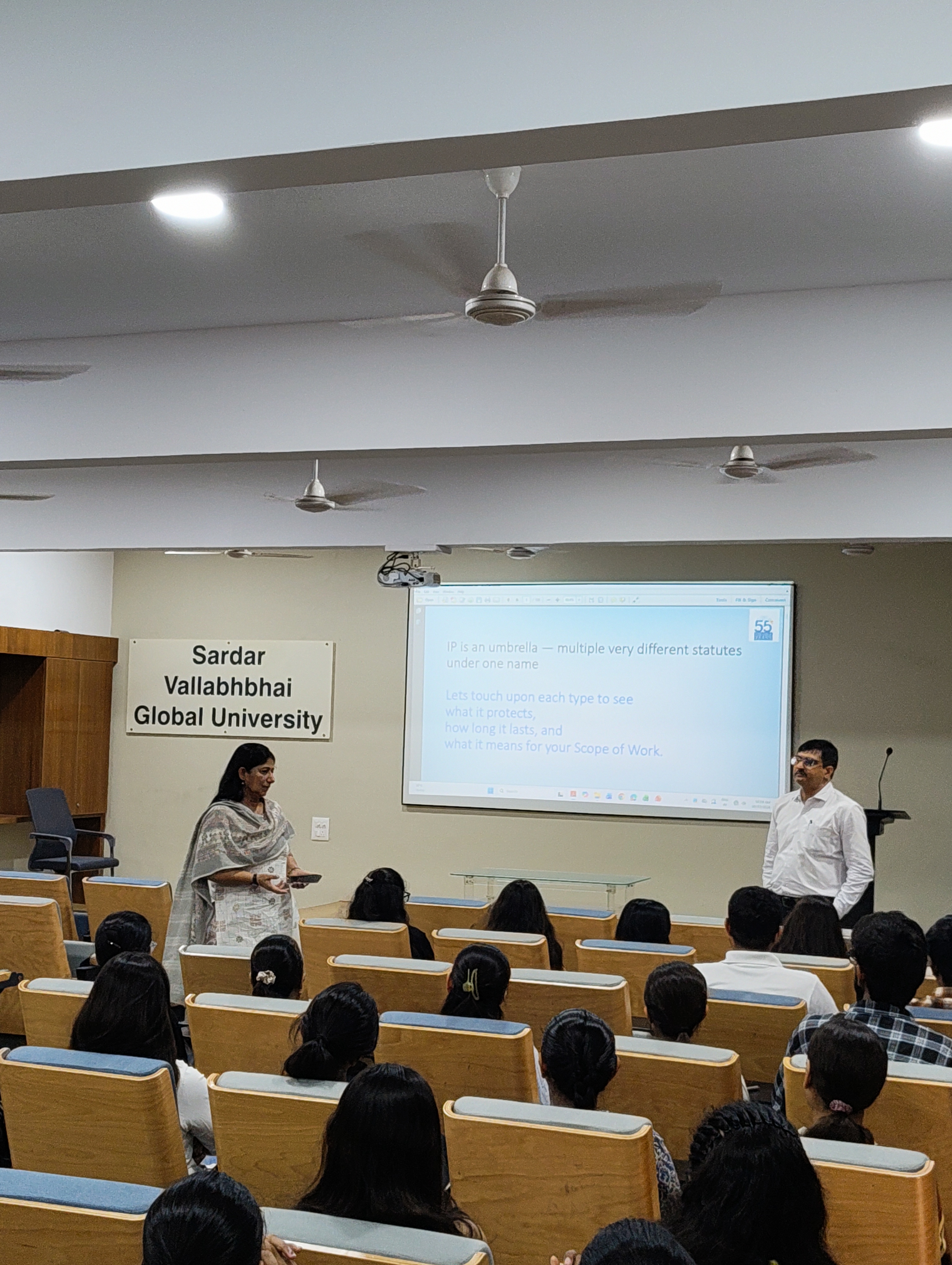 Expert Session on "Intellectual Property Rights: Patent & Filing Process" organised by Institution Innovation Council