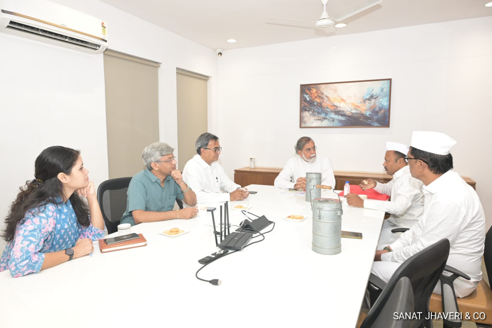 leadership session by Mumbai Dabbalwala for MBA Students — photo 1