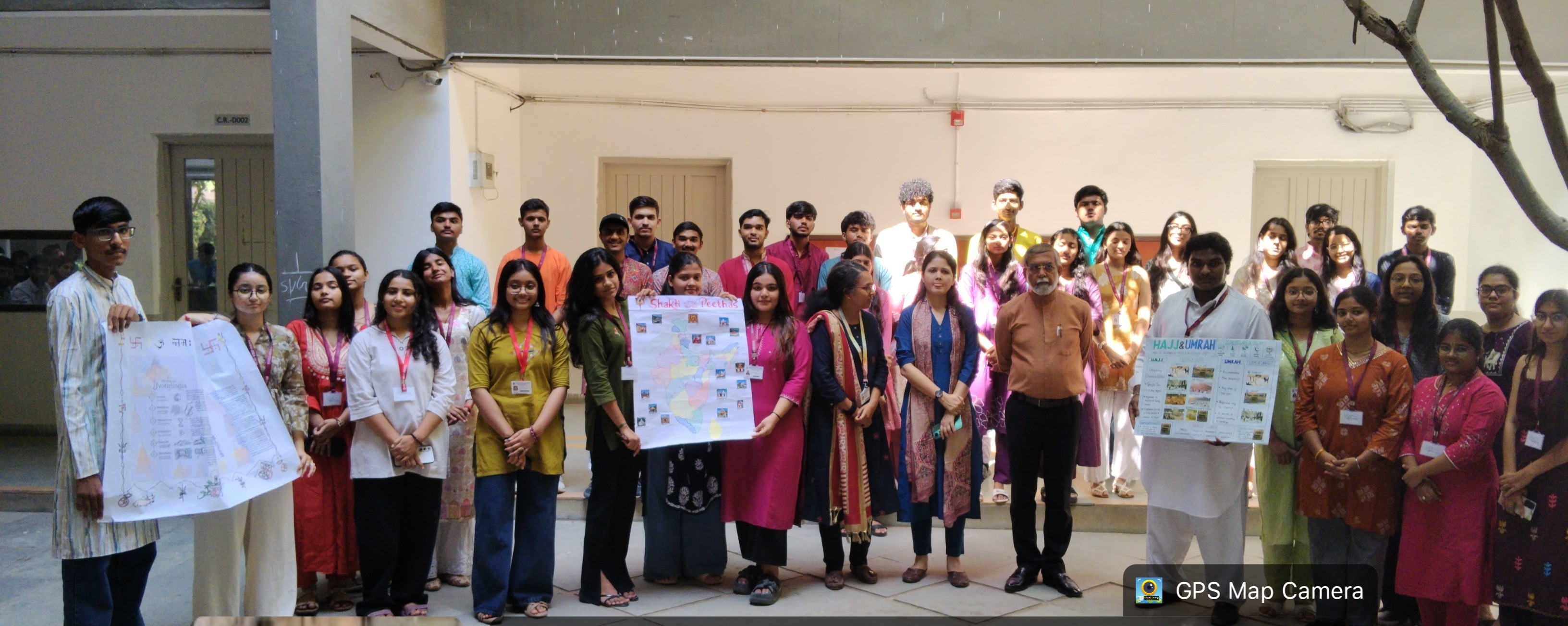organised “Rang-E-Bharat – Celebrating Indian Culture”, a student poster presentation activity — photo 1