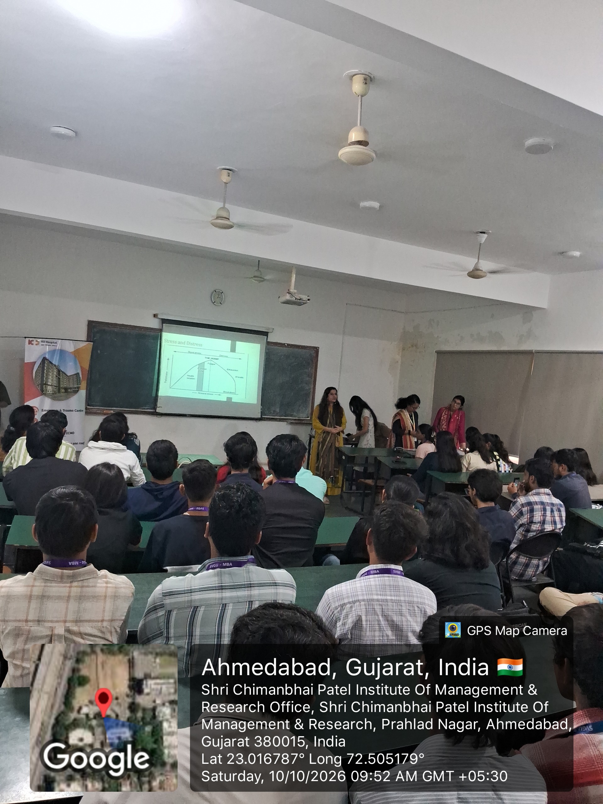 Session on "Prioritizing Mental Health” by Mental Health Club
