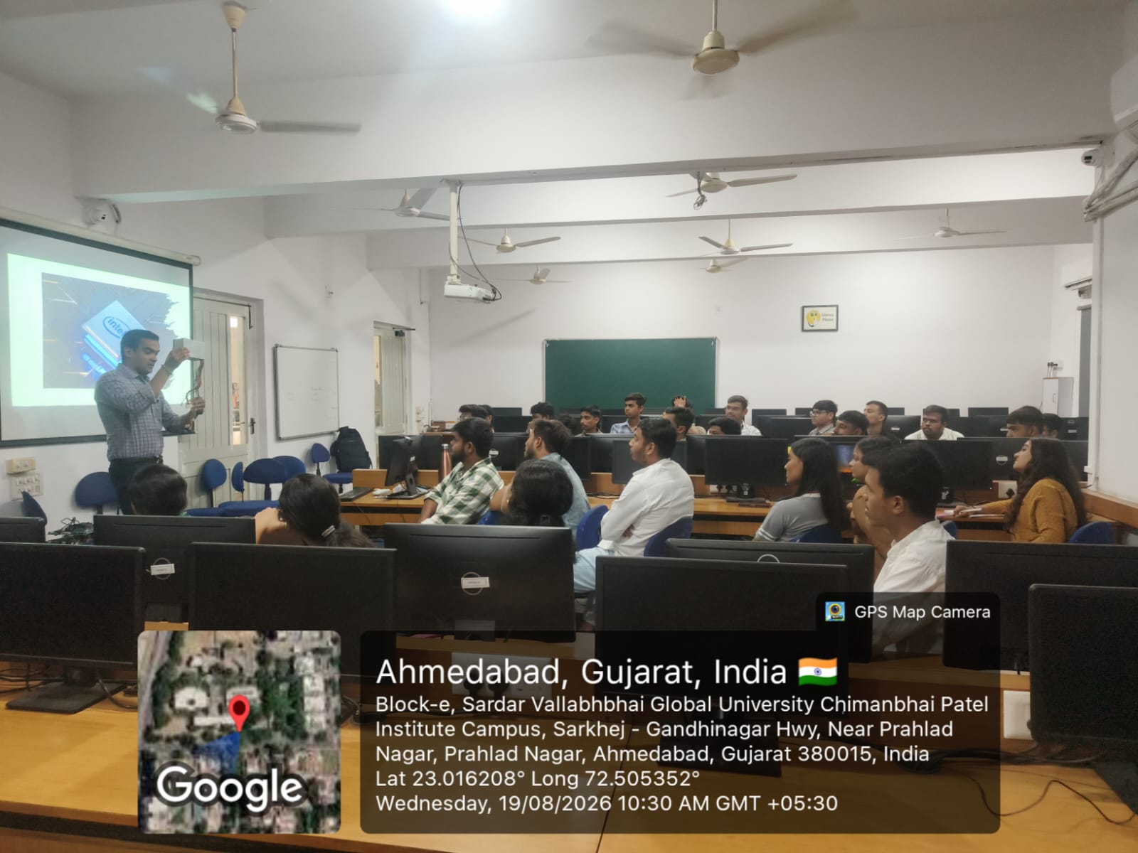 Workshop on Computer Hardware and Troubleshooting Successfully Organized for M.Sc. IT Students