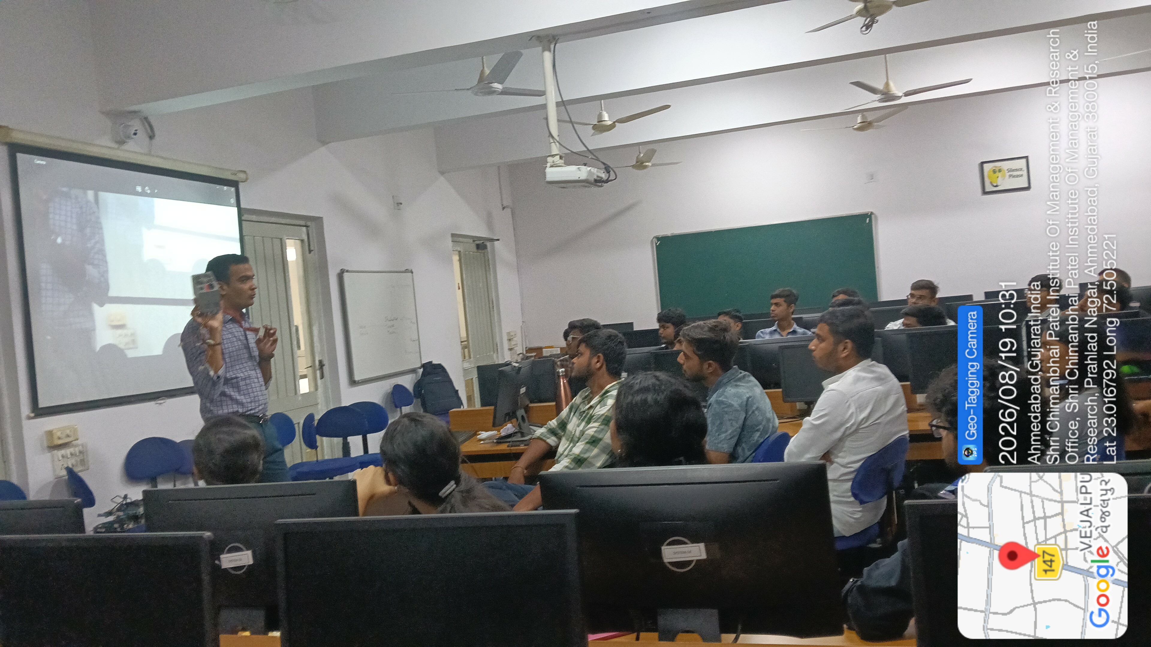 Workshop on Computer Hardware and Troubleshooting Successfully Organized for M.Sc. IT Students